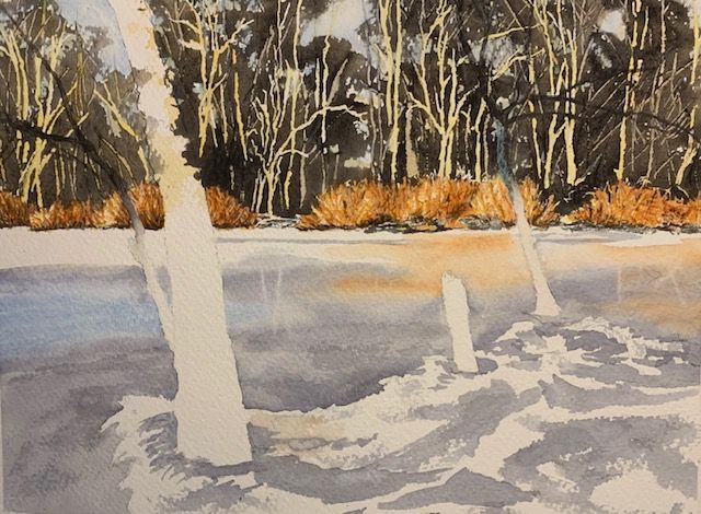 Flowing Forward water:ice